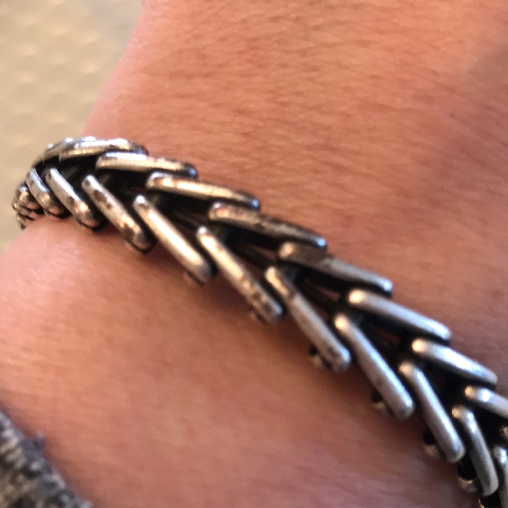 Alex and Ani Silver Wrap Bracelet - Picture 7 of 8